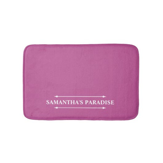 Moderne Roze Badmat (Voorkant)