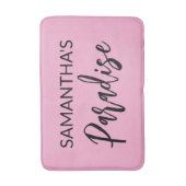 Moderne roze badmat (Voorkant Verticaal)