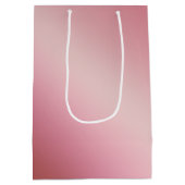 Moderne roze ballonnen promo Gift Bag Medium Cadeauzakje (Achterkant)