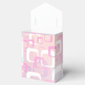 Moderne Roze Bedank Doosje (Geopend)