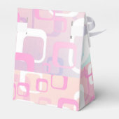 Moderne Roze Bedank Doosje (Achterkant)