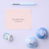 Moderne roze begroting Business - Hartelijk dank v Flyer (Enkel)