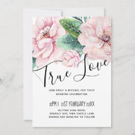 Moderne roze begroting voor zwarte bruiloft