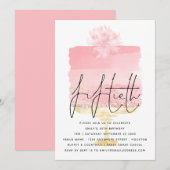 Moderne roze bekleding van het Manuscript van de C Kaart (Voorkant / Achterkant)