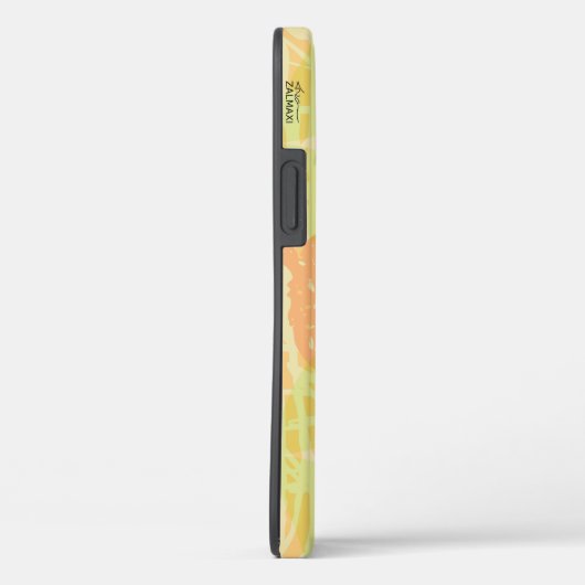 Moderne roze bijen en monogram Case-Mate iPhone case (Achterkant / Rechts)