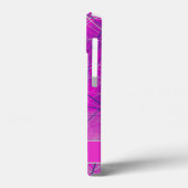 Moderne roze, blauw en grijs Abstract Case-Mate iPhone Case (Achterkant / Links)