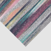 Moderne roze blauwe glitter penseel verf tissuepapier (Detail)