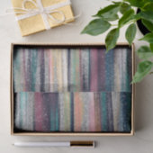 Moderne roze blauwe glitter penseel verf tissuepapier (Geschenk)