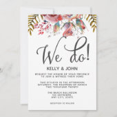 Moderne roze bloemen we weduwen kaart (Voorkant)