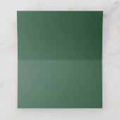 Moderne roze bloemenmix en luciferbruiloft plaatskaartje (Binnenkant ongevouwen)