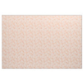 Moderne roze bloemenpatroon stof (Yard (91,4 cm))