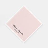 Moderne Roze Bloseming Servet (Hoek)