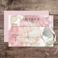 Moderne Roze Blush Hydrangea Bruiloft Details