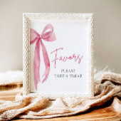 Moderne Roze Boog Afstudeerfeest Voorkeur Teken Poster