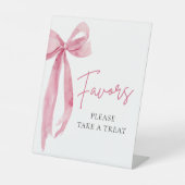 Moderne Roze Boog Afstudeerfeest Voorkeur Teken Reclamebord Met Voetstuk (Voorkant)