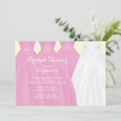 Moderne roze bruidsmaiden Vrijgezellenfeest Kaart (Staand voorkant)