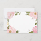 Moderne roze bruine Kaart (Voorkant)