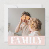 Moderne roze bundelroze fotocadeau (Voorkant)