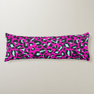 Moderne Roze Cheetah Leopard Dierenprint Lichaamskussen