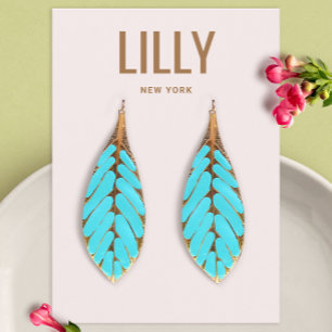 Moderne roze draagkaart voor licht visitekaartje