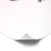 Moderne roze druppelaar voor glitter en elasu foto afdruk (Hoek)