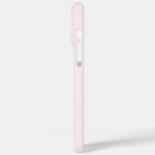 Moderne Roze Eenvoudige Naam Gepersonaliseerde iPh Case-Mate iPhone Case (Achterkant / Links)
