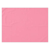 Moderne roze effen kleur met belvormige structuur tafelkleed (Voorkant (Horizontaal))