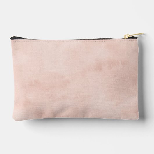 Moderne Roze en Crème Boog Bruidsmeisjes Etui (Achterkant)