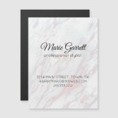 Moderne roze en grijze marmer (Voorkant / Achterkant)