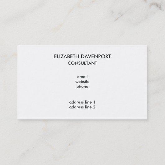 Moderne roze en groene Waterverf Succulent Monogra Visitekaartje (Achterkant)