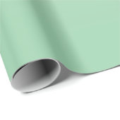 Moderne Roze en Mintgroene Ombre Cadeaupapier (Rol Hoek)