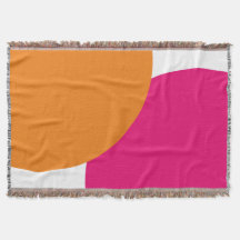Moderne roze en Oranje Abstract