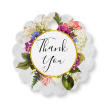 Moderne roze en witte Waterverf Floral Bouquet