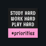 Moderne roze en zwarte Hashtag-slaapkamer Canvas Afdruk<br><div class="desc">Versier je studentenhuis met deze canvasprint met een eenvoudig roze en zwart ontwerp met een aanpasbaar kleurenpalet en vier gepersonaliseerde tekstvelden. Dit ontwerp is modern en trendy en zal een leuke aanvulling zijn voor een studentenhuis of slaapkamer. Om het kleurenpalet aan te passen klik je op 'Personaliseer', wijzig je de...</div>