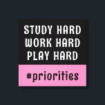 Moderne roze en zwarte Hashtag-slaapkamer Canvas Afdruk<br><div class="desc">Versier je studentenhuis met deze canvasprint met een eenvoudig roze en zwart ontwerp met een aanpasbaar kleurenpalet en vier gepersonaliseerde tekstvelden. Dit ontwerp is modern en trendy en zal een leuke aanvulling zijn voor een studentenhuis of slaapkamer. Om het kleurenpalet aan te passen klik je op 'Personaliseer', wijzig je de...</div>