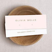 Moderne roze film die beeldschermen verdient mini visitekaartje