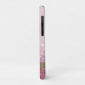 Moderne Roze Flamingo Glitter Bokeh - Gepersonalis Case-Mate iPhone Case (Achterkant/links)