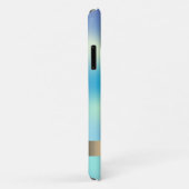 Moderne roze flamingo Holographic Case-Mate iPhone Case (Achterkant/rechts)