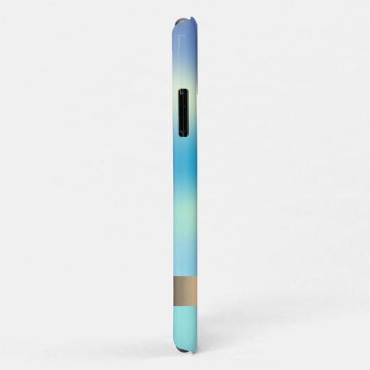 Moderne roze flamingo Holographic Case-Mate iPhone Case (Achterkant/rechts)