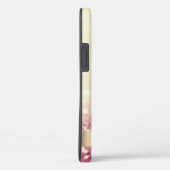 Moderne Roze Flamingo Ombre Glitter Bokeh Case-Mate iPhone Case (Achterkant / Rechts)