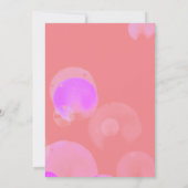 Moderne roze foto van vrijdag Hartelijk dank voor  Bedankkaart (Achterkant)