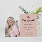 Moderne roze fotograaf kaart (Staand voorkant)