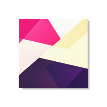 Moderne roze gele geometrische patronen