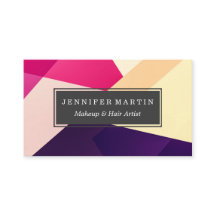 Moderne roze gele geometrische patronen