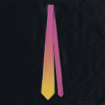 Moderne roze gele kleurige ombre gradiënt stropdas<br><div class="desc">Moderne roze gele kleurige Ombre stropdas. Overeenkomende objecten beschikbaar.</div>