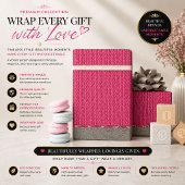 Moderne Roze Geometrische Inpakpapier