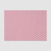 Moderne roze geometrische patroonpapier tissuepapier (Voorkant)