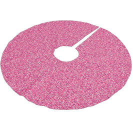 Moderne Roze Glitter Elegante Girly Chic Kerstmis Kerstboom Rok