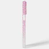 Moderne Roze Glitter Meisjesachtige Chic Gepersona Case-Mate iPhone Case (Achterkant / Rechts)