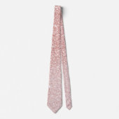 Moderne roze glitter Sparkles Gift Stropdas (Voorkant)